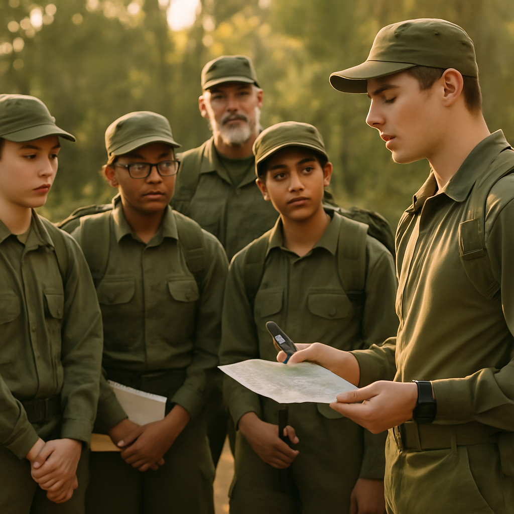 Eglinton Army Cadets Verantwortung übernehmen und Aufgaben meistern