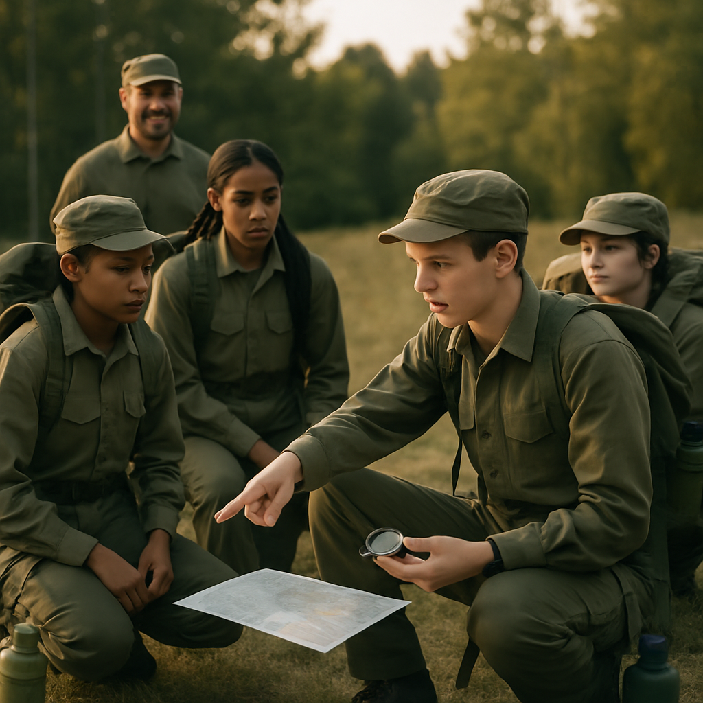 Grundlagen des militärischen Trainings bei Eglinton Army Cadets